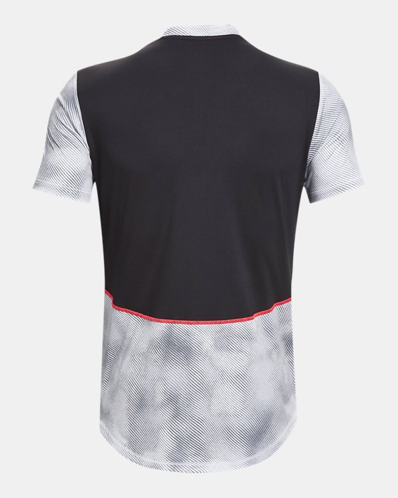 Men's UA Challenger Pro Training Printed Short Sleeve, White, pdpMainDesktop image number 6